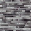 Akaya Nero Interlocking Glass Tile  