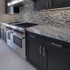 Akaya Nero Interlocking Glass Tile  