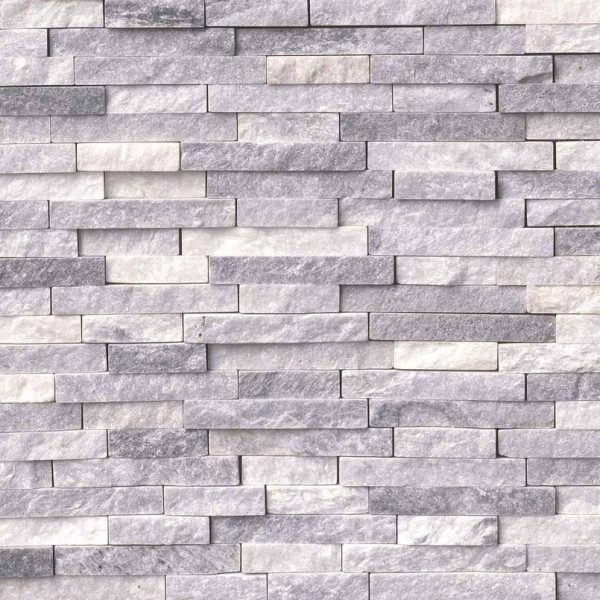 Alaskan Gray Splitface Interlocking Wall Tile  