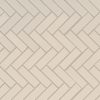 Almond Herringbone Mosaic Tile  