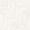Alpine White Reclaimed Clay Brick - Herringbone  