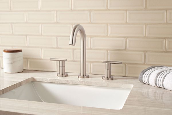 Antique White Beveled Tile  