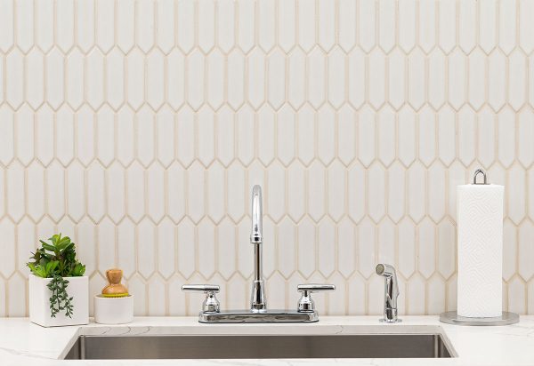 Antique White Picket Tile  