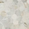 Arabescato Venato 4" Hex Peel and Stick  