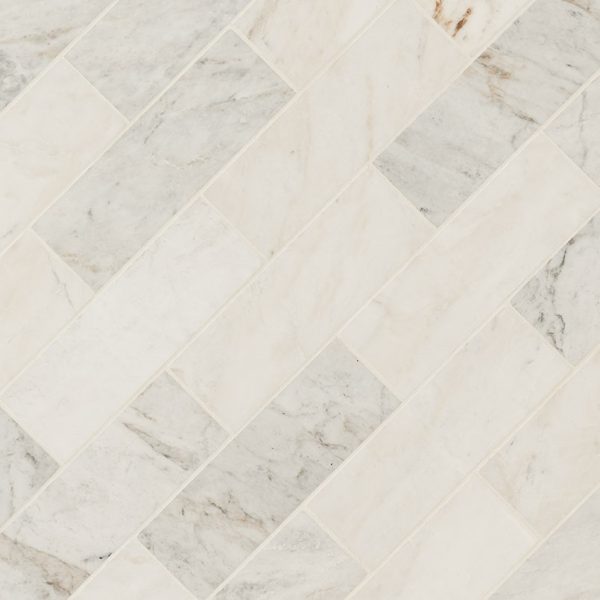 Arabescato Venato White Tile 4x12  