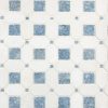 Azula Hatchwork Marble Tile  