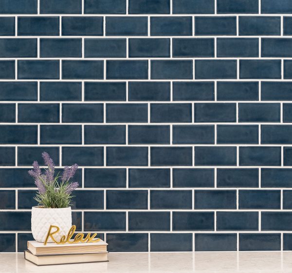 Bay Blue Glazed Tile 3x6  