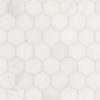 Bianco Dolomite 2” Hexagon Mosaic Tile  