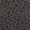 Black Marble Pebbles Tumbled Tile  