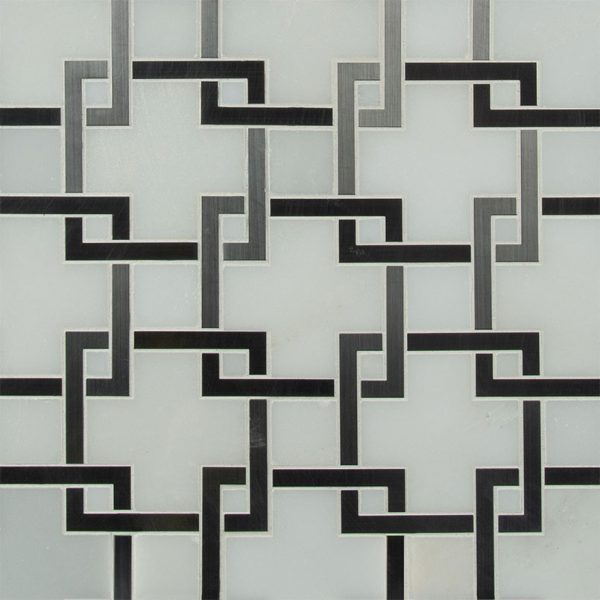 Blanco Lynx Geometric Tile  
