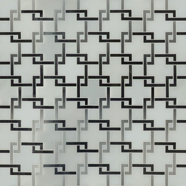 Blanco Lynx Geometric Tile  