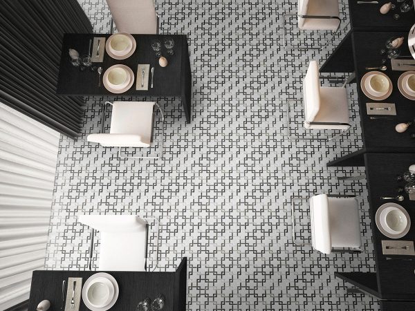 Blanco Lynx Geometric Tile  