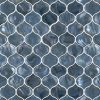 Blue Shimmer Arabesque Tile  