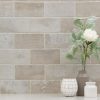 BRICKSTONE IVORY 5X10 BRICK TILE  