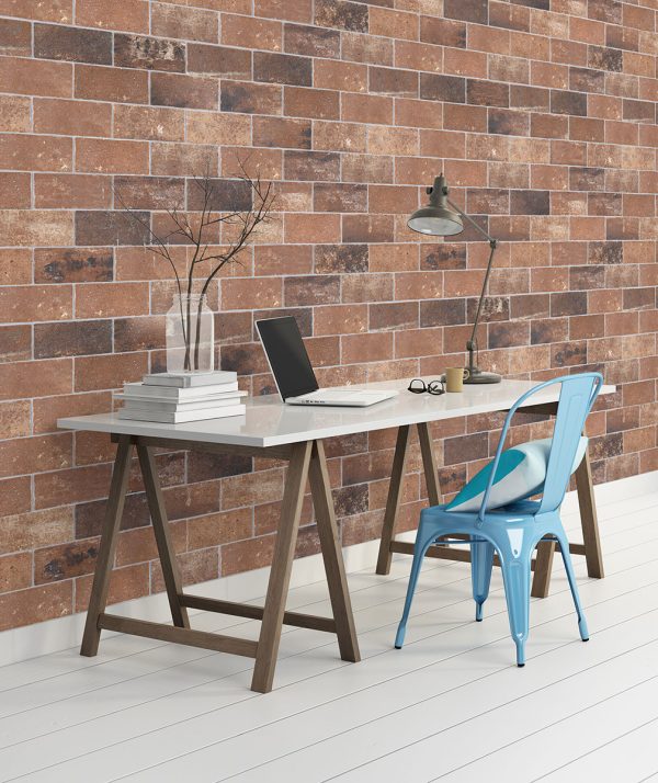 BRICKSTONE RED 5X10 BRICK TILE BRICKSTONE RED 5X10 BRICK TILE