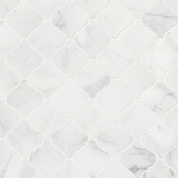 Calacatta Cressa Arabesque Tile  