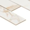 Calacatta Gold Matte 2x6 Subway Tile  