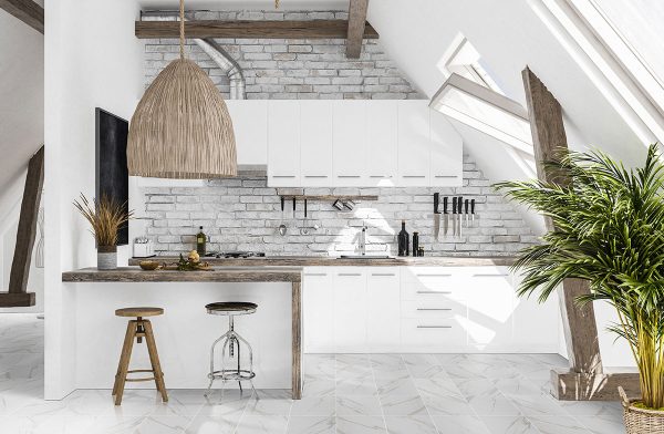 Pietra Calacatta Porcelain Tile  