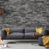 BRICKSTONE CHARCOAL 2X10 BRICK TILE  