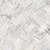 Capri Blue 1x2 Herringbone Honed  