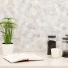 Capri Blue 2" Hexagon Mosaic Tile  