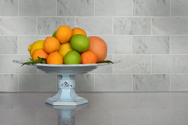 Carrara White Subway Tile 3x6  