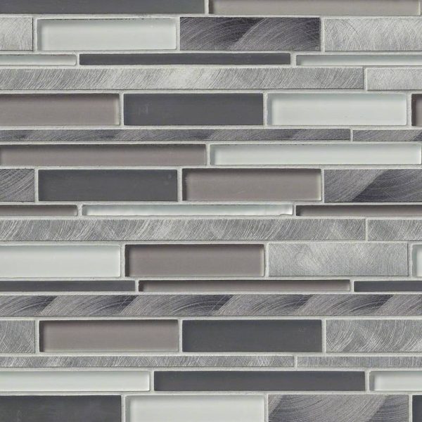 Cityscape Interlocking Glass & Metal Tile Cityscape Interlocking Glass & Metal Tile