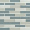 Colosseo Azul Brick Glass Tile  