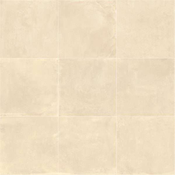 PF07 Cream Rectangle Matte Countertop, Floor, Wall 