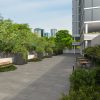 VR11 Composer Square Matte Countertop, Floor, Part of: TREAD Pavers Xteriors Program, Wall 