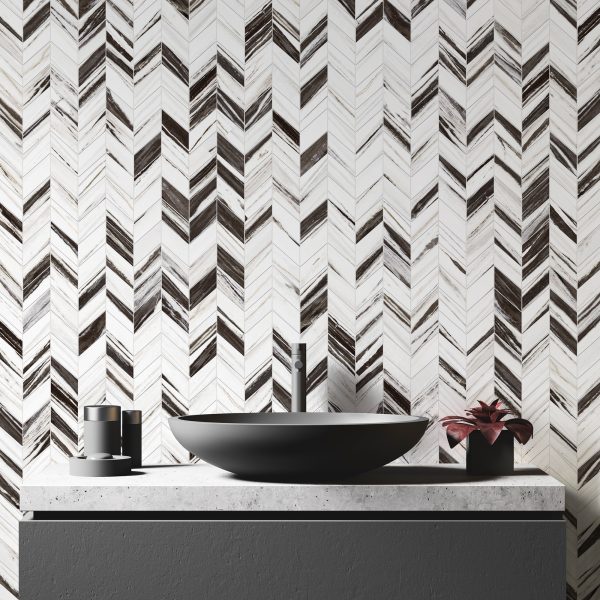 Stria Bravura VR15 Countertop, Floor, Part of: TREAD Pavers Xteriors Program, Wall Stria Bravura VR15 Countertop, Floor, Part of: TREAD Pavers Xteriors Program, Wall