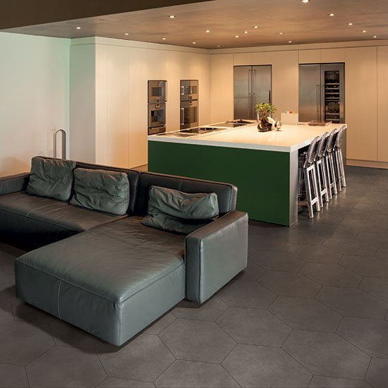 P009 Ashgrey Hexagon Matte Countertop, Floor, Part of: PTS Professional Tile Solution, Wall P009 Ashgrey Hexagon Matte Countertop, Floor, Part of: PTS Professional Tile Solution, Wall
