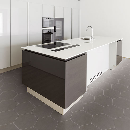 P009 Ashgrey Hexagon Matte Countertop, Floor, Part of: PTS Professional Tile Solution, Wall P009 Ashgrey Hexagon Matte Countertop, Floor, Part of: PTS Professional Tile Solution, Wall