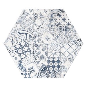 AR64 Quest Hexagon Deco Matte Stepwise Countertop, Floor, Wall 