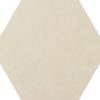 P007 Ivory Hexagon Matte Countertop, Floor, Part of: PTS Professional Tile Solution, Wall 