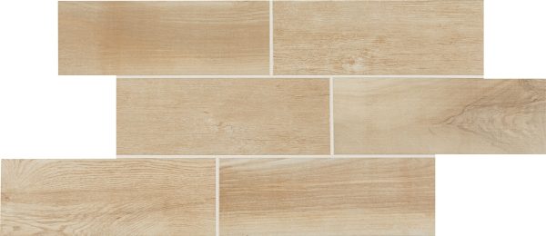 EM01 Beige Plank Matte Countertop, Floor, Wall 