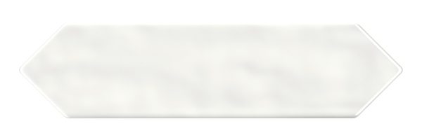 0190 Arctic White Picket Undulated Glossy Wall 