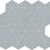 X714 Matte Desert Gray Picket Undulated Matte Wall 
