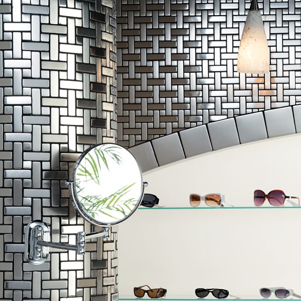 Brushed Stainless Steel SS50 Wall 