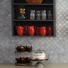 VM01 Whitewash Titanium Square Fresco Satin Wall 