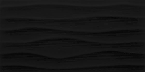 MU20 Domino Black Rectangle Wave Textured Wall MU20 Domino Black Rectangle Wave Textured Wall