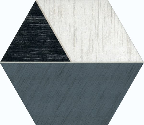 P046 Multiplex Black/White Hexagon Multiplex Black/White Matte Countertop, Floor, Part of: PTS Professional Tile Solution, Wall P046 Multiplex Black/White Hexagon Multiplex Black/White Matte Countertop, Floor, Part of: PTS Professional Tile Solution, Wall