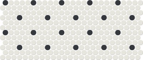 DK16 Arctic White/Black Hexagon Matte Countertop, Floor, Wall DK16 Arctic White/Black Hexagon Matte Countertop, Floor, Wall