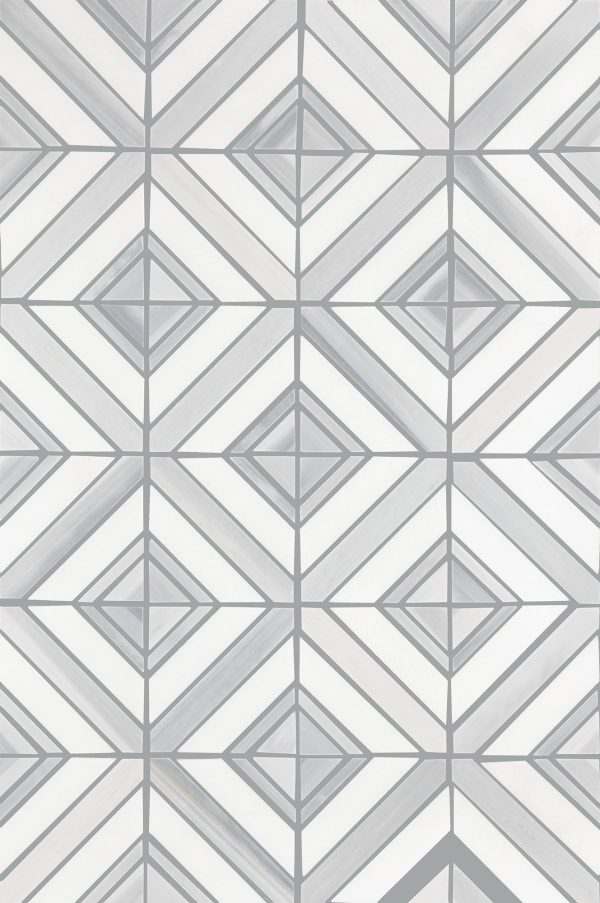 PT46 Grey Palissandro & Thassos Maze Straight Edge Polished Floor, Part of: Natural Stone Natural Stone Marble, Wall PT46 Grey Palissandro & Thassos Maze Straight Edge Polished Floor, Part of: Natural Stone Natural Stone Marble, Wall