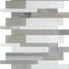 PT51 Marmara & Glass Random Linear Straight Edge Polished Floor, Part of: Natural Stone Natural Stone Marble, Wall 