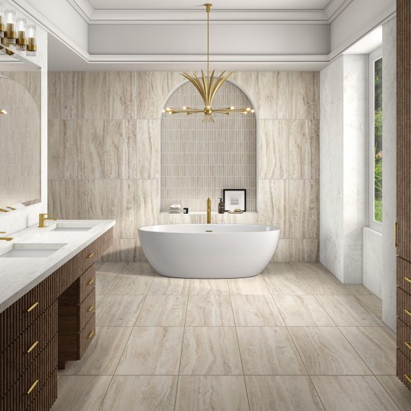 Almond Countertop, Floor, Wall 