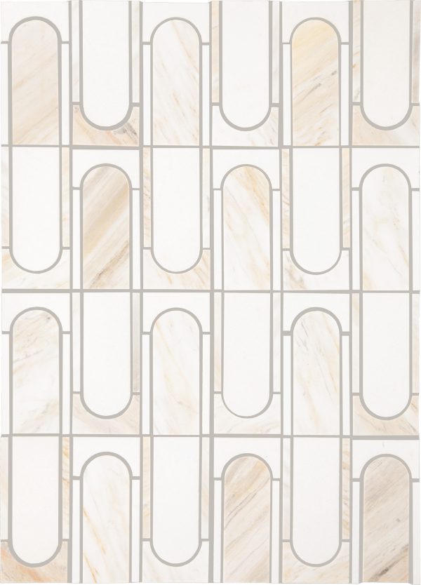 PT41 Namaste & Thassos Capsule Straight Edge Polished Floor, Part of: Natural Stone Natural Stone Marble, Wall 