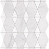 PT33 Saran White & Thassos Dash Straight Edge Honed Floor, Part of: Natural Stone Natural Stone Marble, Wall 
