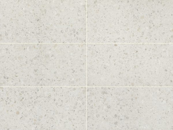 OU57 Sterling Rectangle Medio Matte Stepwise Countertop, Floor, Wall 