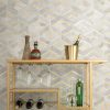 Alluring White/Brass LV26/LV27/LV28 Wall Alluring White/Brass LV26/LV27/LV28 Wall